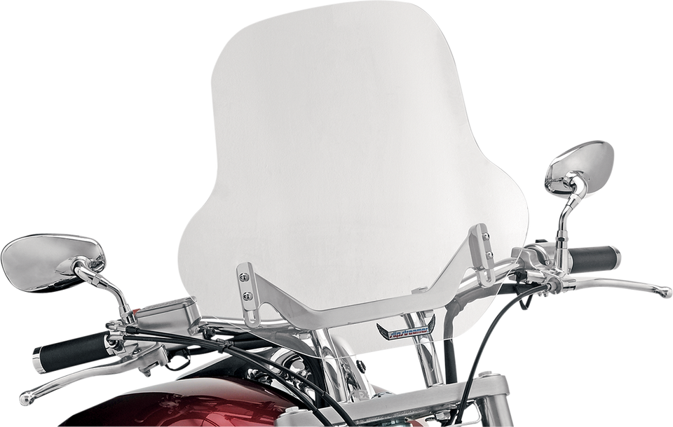 Batwing Windshield - 18" - Clear - Lutzka's Garage