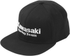 Kawasaki Team Flexfit® Hat - Black - Small/Medium - Lutzka's Garage