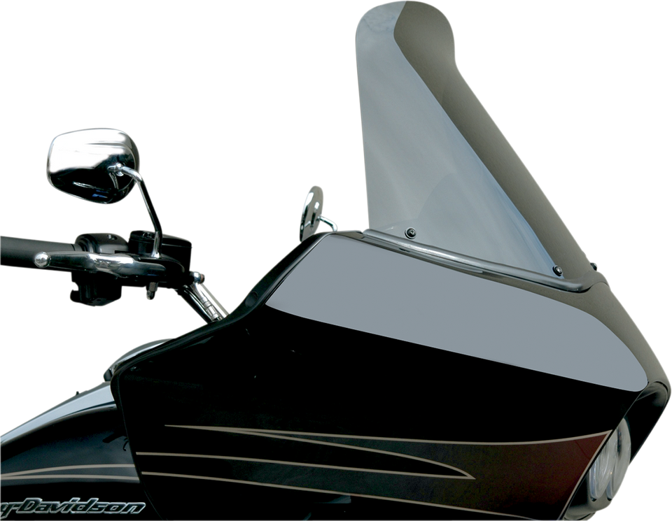 Windshield - Dark Smoke - 16" - FLTR - Lutzka's Garage