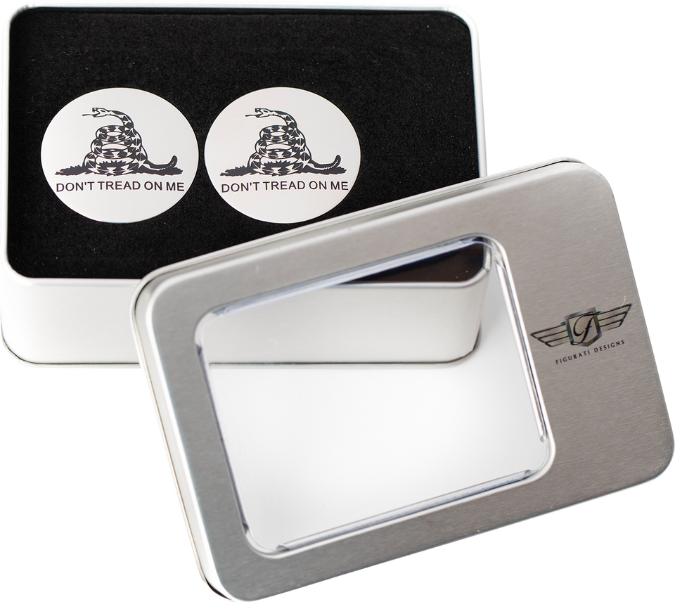 Swing Arm Covers - Dont Tread On Me - Custom