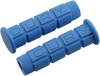 Grips - Single Compound - No Flange - Blue - Lutzka's Garage
