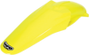 Enduro Rear Fender - RM Yellow