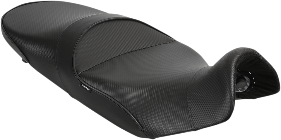 World Sport™ Performance Seat - Black - Carbon FX - Regular - V-Strom 650 12-16 - Lutzka's Garage