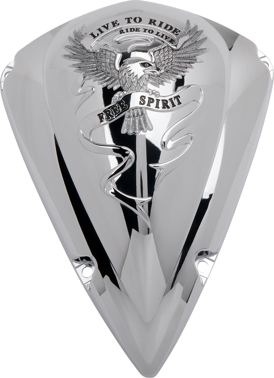 Air Cleaner Cover - Chrome - Honda - Lutzka's Garage