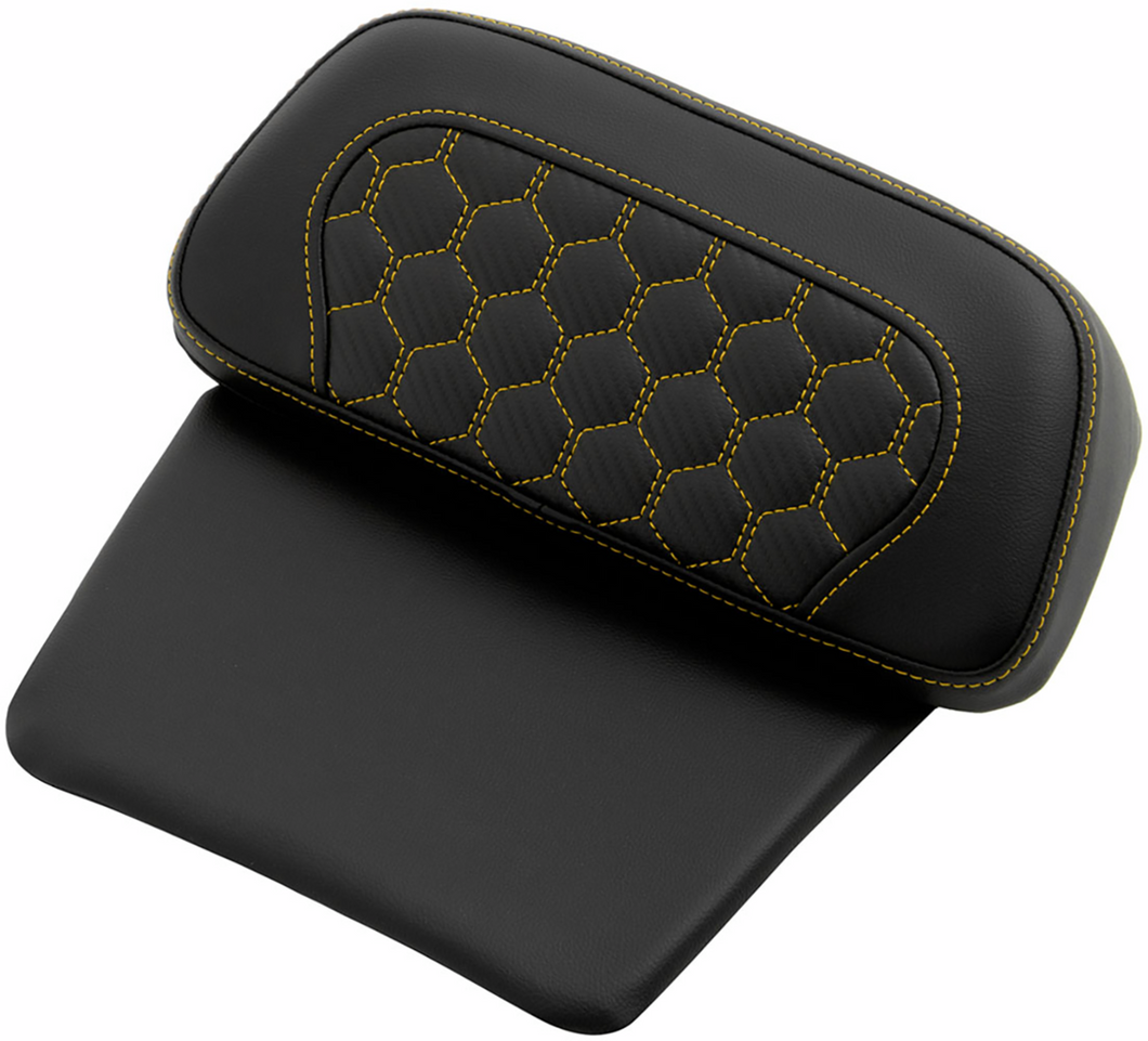 Tour Pak Pad - Chopped Honeycomb - Gold Stitching - FLH/FLT 14-24