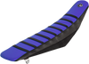Pro Rib Seat Cover - Blue/Black - YZ 14-22 - Lutzka's Garage