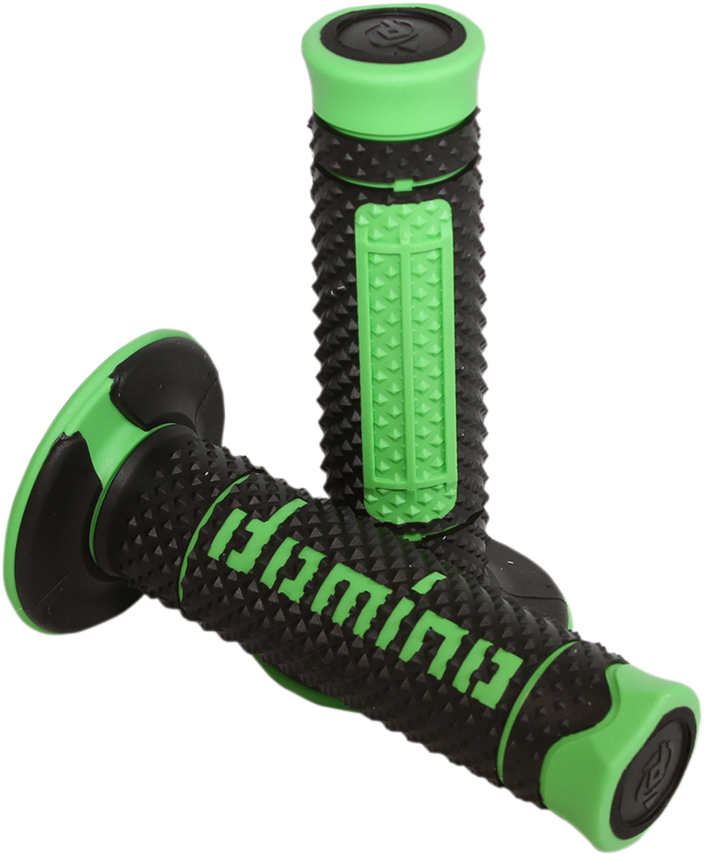 Grips - Diamonte - Dual Compound - Black/Green - Lutzka's Garage