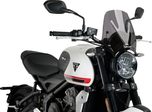 New Generation Windscreen - Dark Smoke - Trident 660 - Lutzka's Garage