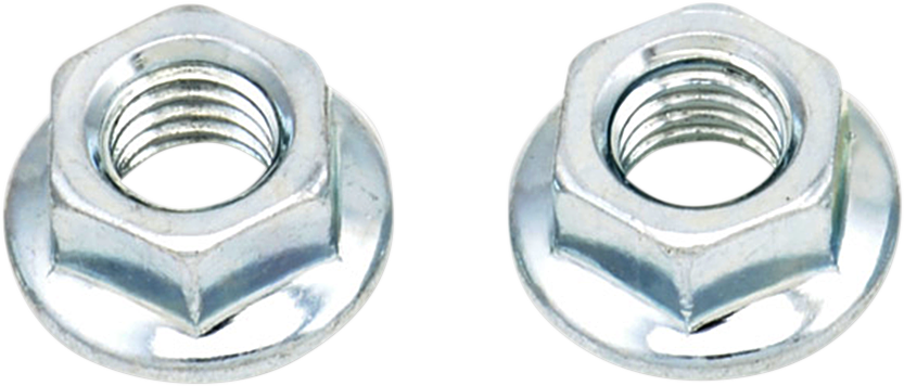 Nuts - Flange - M8 - 10-Pack