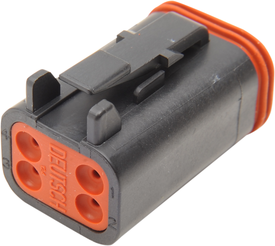 Deutsch Plug - 4 Pin - Black - Lutzka's Garage