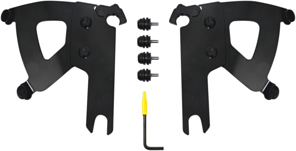 Road Warrior Mounting Kit - Black - FLHRS/XS - Lutzka's Garage