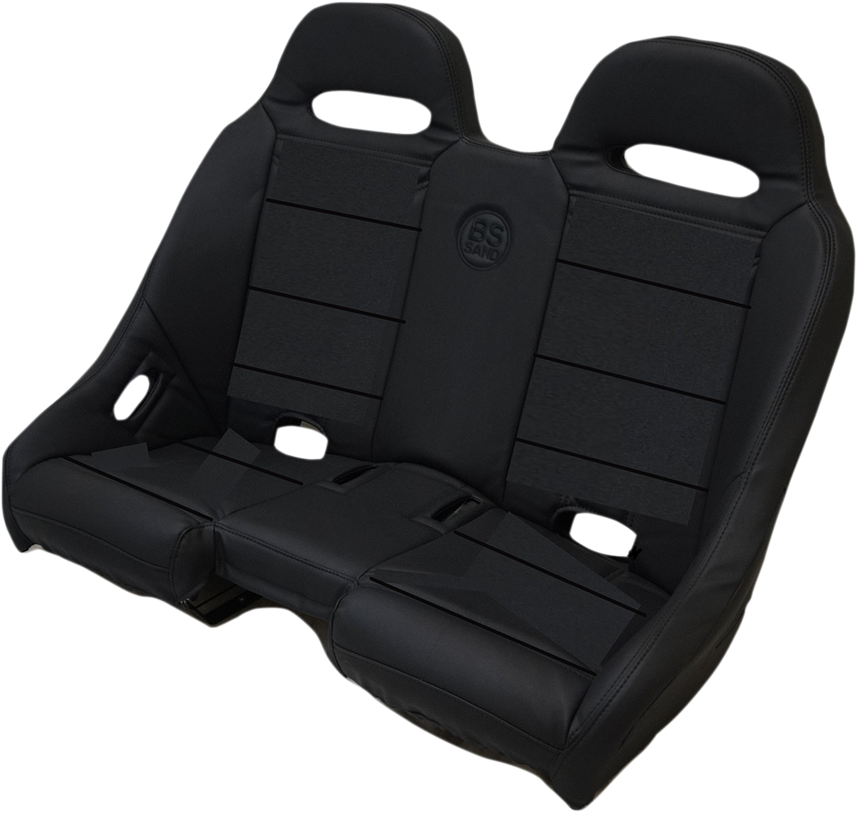 Extreme Bench Seat - Straight - Black - Lutzka's Garage