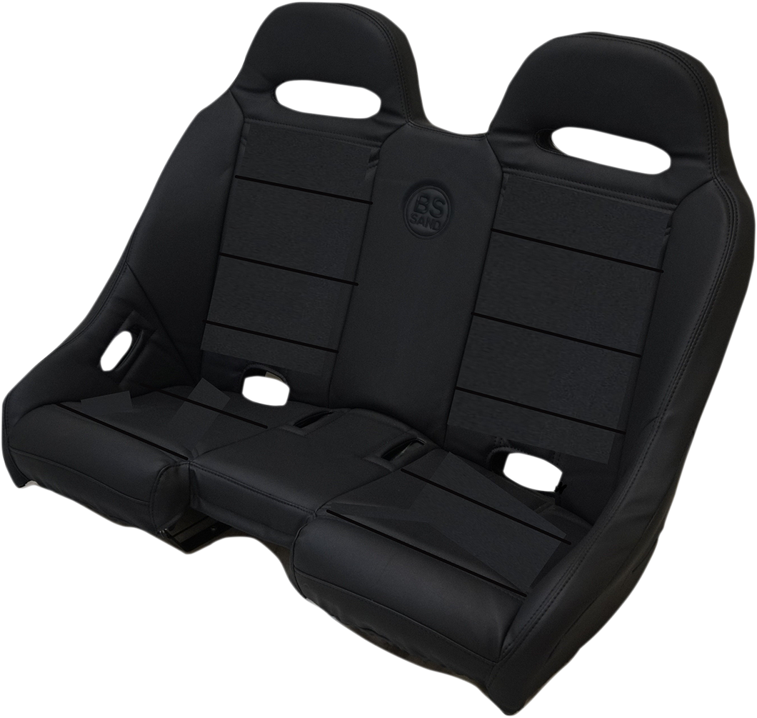 Extreme Bench Seat - Straight - Black - Lutzka's Garage