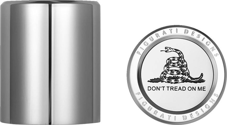 Docking Hardware Covers - Dont Tread On Me - Short - Stainless Steel - Lutzka's Garage