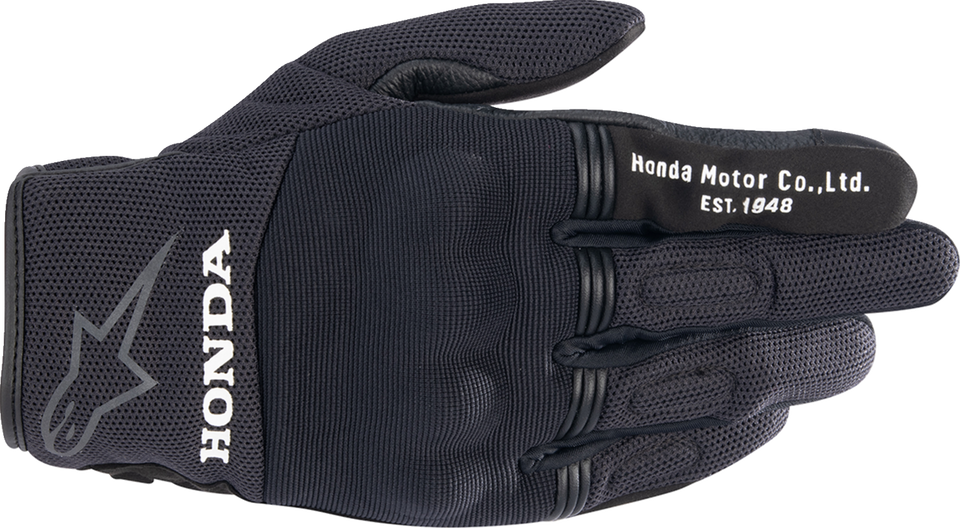 Honda Copper Gloves - Black - Small - Lutzka's Garage