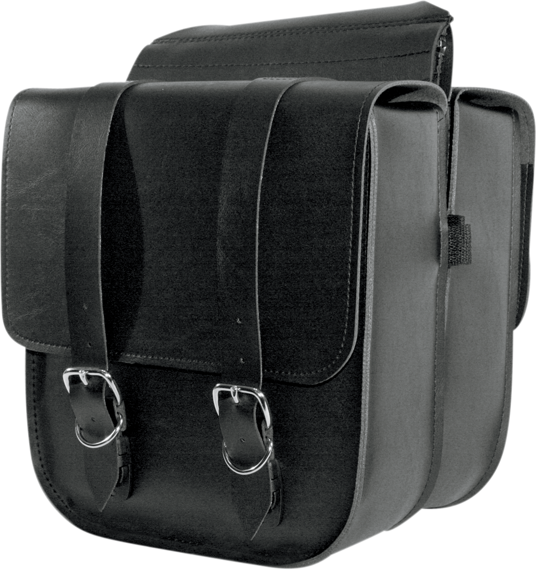Adjustable Saddlebag - Standard - Black - Lutzka's Garage