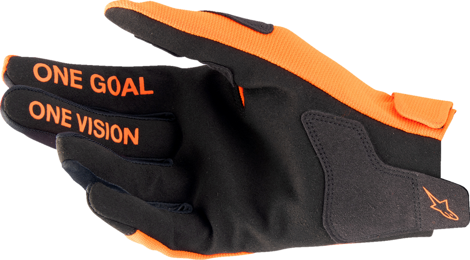 Radar Gloves - Hot Orange/Black - Medium - Lutzka's Garage