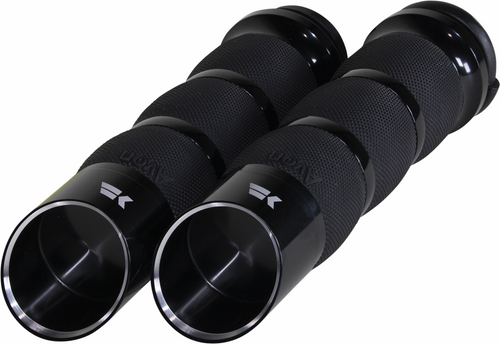 Grips - Edge - Air Cushion - TBW - Black - Lutzka's Garage