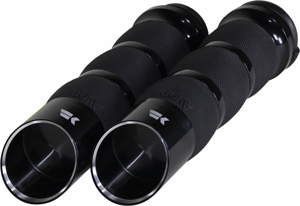 Grips - Edge - Air Cushion - TBW - Black - Lutzka's Garage