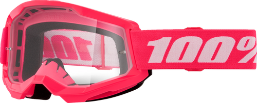 Strata 2 Goggle - Pink - Clear - Lutzka's Garage