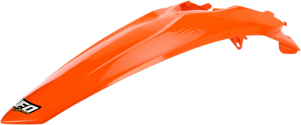 MX Rear Fender - With Pins - KTM Orange