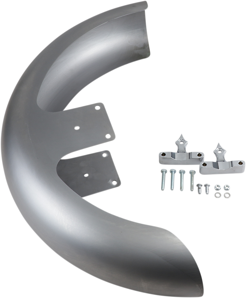 Phantom Front Fender Kit with Chrome Adapters - For 23" Wheel
