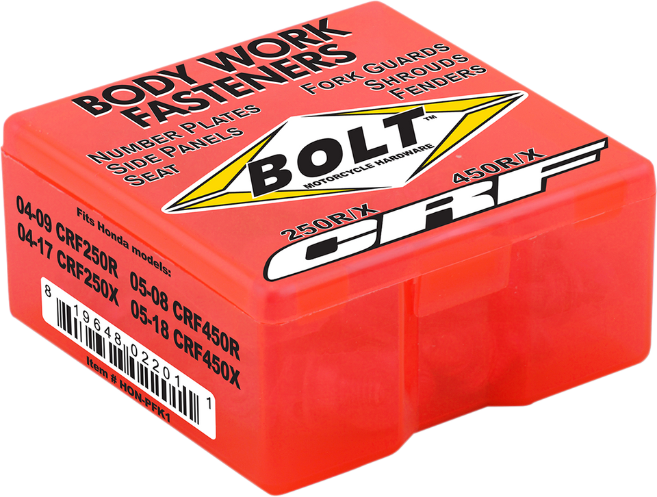 Body Work Fastener Kit - Honda