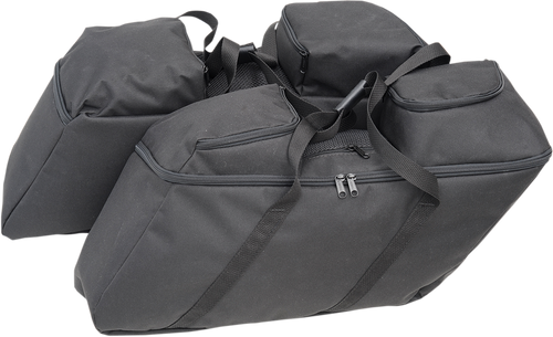 Saddlebag Liners - Black - FL 14-22 - Lutzka's Garage