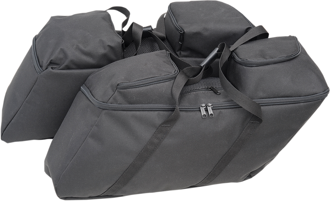 Saddlebag Liners - Black - FL 14-22 - Lutzka's Garage