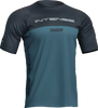Intense Assist Censis Jersey - Short-Sleeve - Teal/Midnight - Medium - Lutzka's Garage