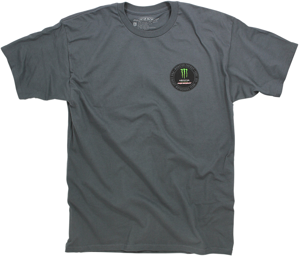 Patch T-Shirt - Gray - Small - Lutzka's Garage