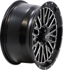 Wheel - Momentum - Front/Rear - Black/Milled - 14x7 - 4/137 - 5+2 (+30 mm)
