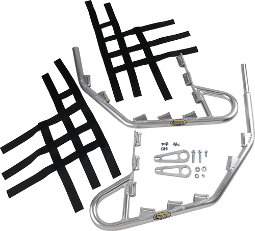 Nerf Bars - YZF 450 - Silver - Lutzka's Garage