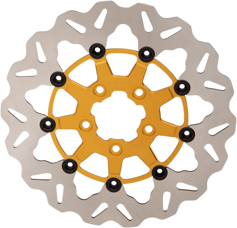 Front Wave® Rotor - Gold Center