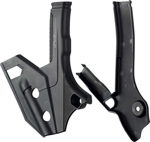 Frame Guards - Black - DRZ 400 - Lutzka's Garage
