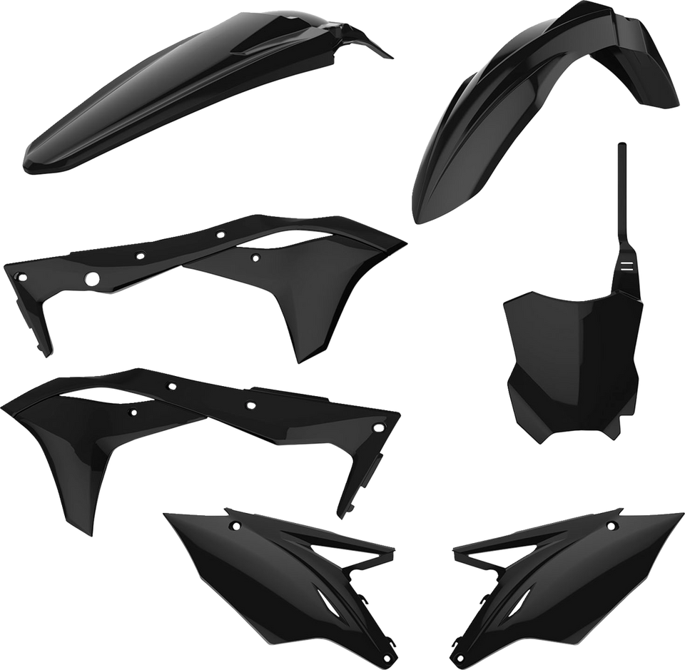 Body Kit - Complete - Black - KX 250F - Lutzka's Garage