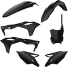 Body Kit - Complete - Black - KX 250F - Lutzka's Garage