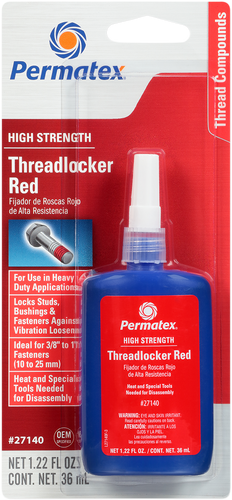 271 Threadlocker - Red - 1.22 U.S. fl oz. - Lutzka's Garage
