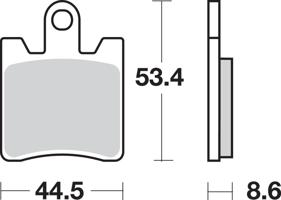 HS Brake Pads - FJR 1300 - 740HS