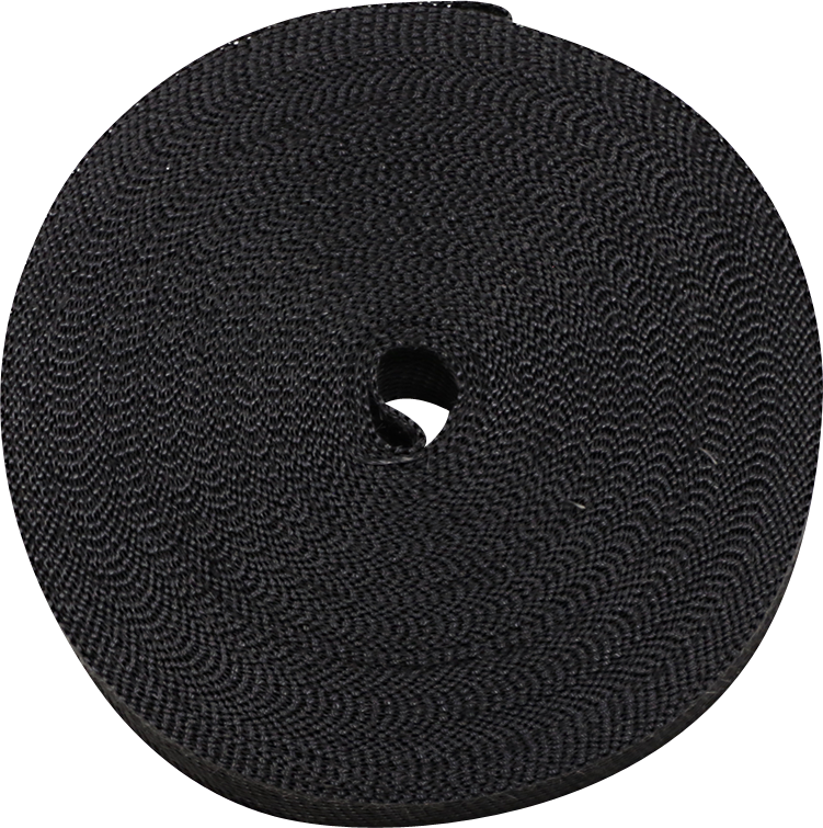 Lava Rock Exhaust Wrap - Metallic Black - 2" x 100