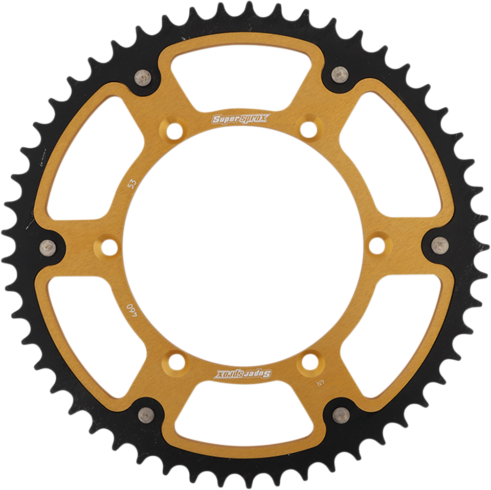 Stealth Rear Sprocket - 53 Tooth - Gold - Kawasaki/Suzuki - Lutzka's Garage