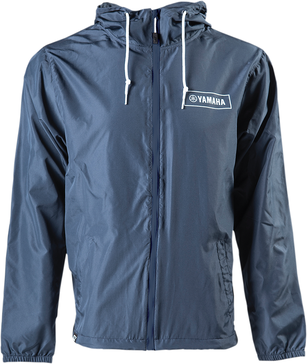Yamaha Windbreaker - Navy - Medium - Lutzka's Garage