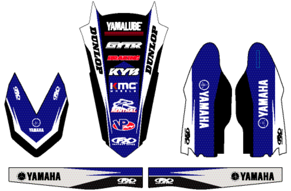 Trim Kit Graphic - Yamaha