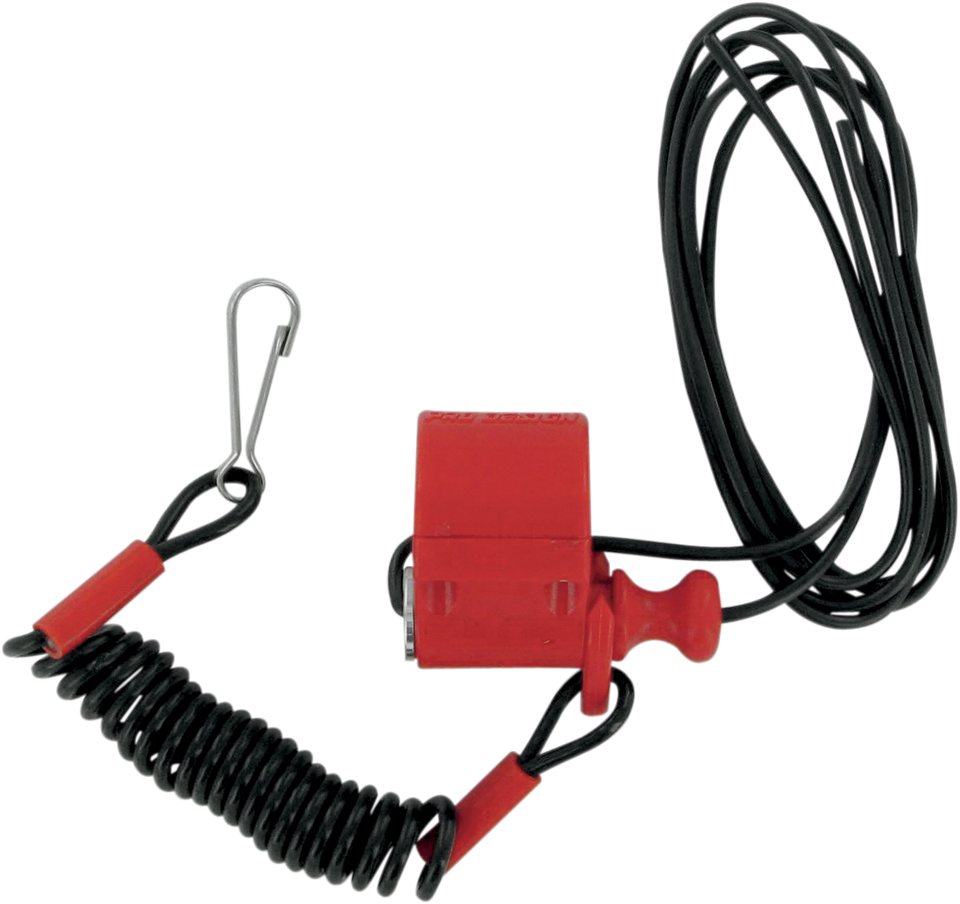 Kill Switch Lanyard - Red/Black - Lutzka's Garage