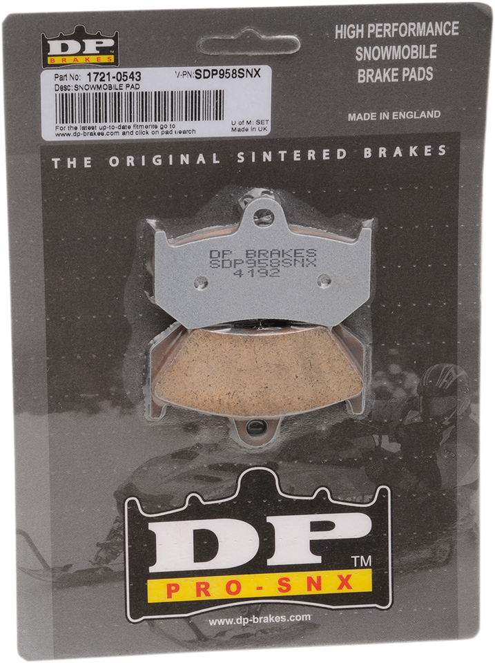 HH+ Brake Pads - SDP958SNX