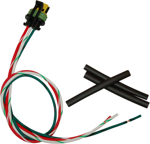 Connector with Wire Pigtail - Delphi