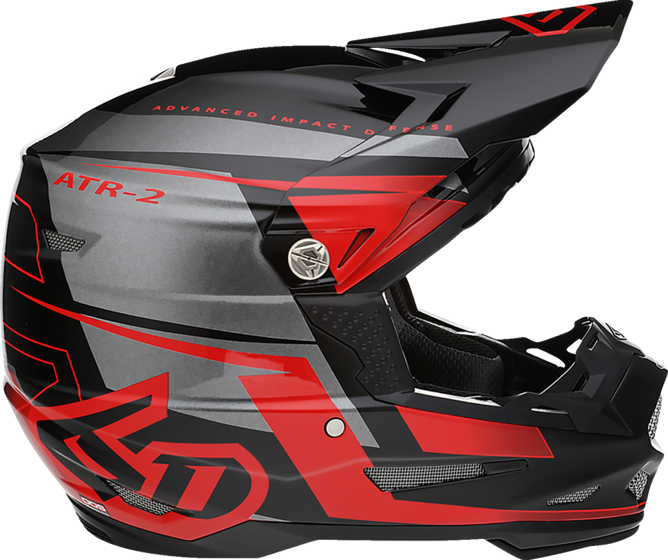 ATR-2 Helmet - Mach - Red/Gray/Black - XS - Lutzka's Garage