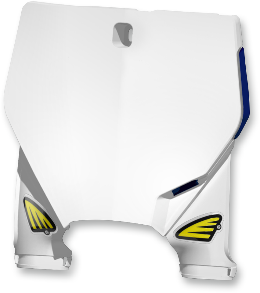 Stadium Number Plate - White - Husqvarna - Lutzka's Garage