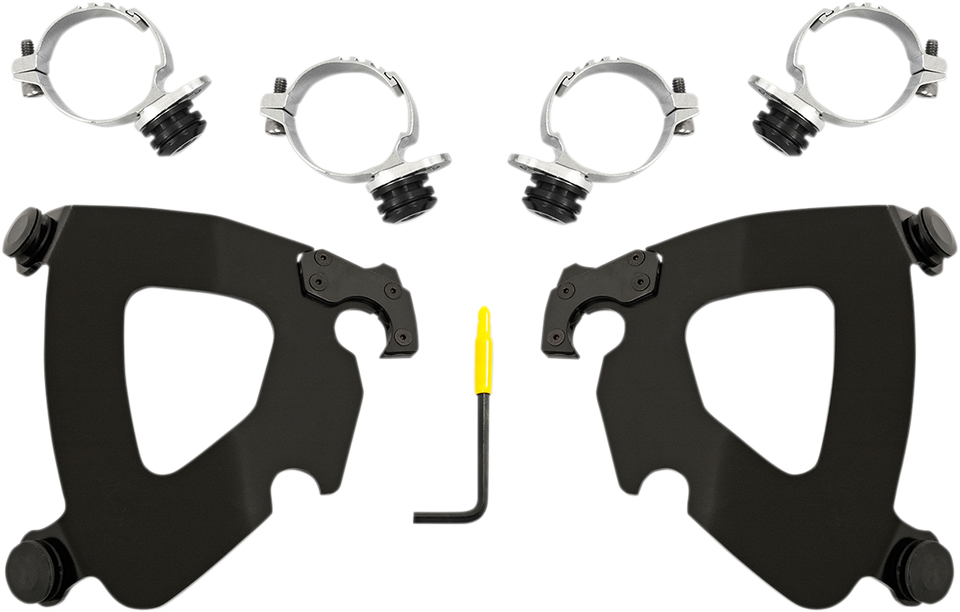 Gauntlet Mounting Kit - Black - FXLR - Lutzka's Garage