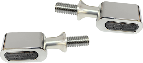 Marker Light - Smoke/Amber - Chrome - Lutzka's Garage